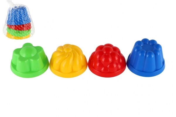 Chemoplast Formičky Bábovky kulaté 8cm 4ks