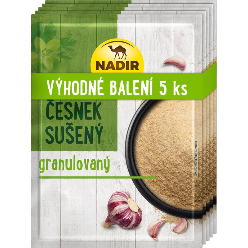 Nadir Česnek sušený 5ks
