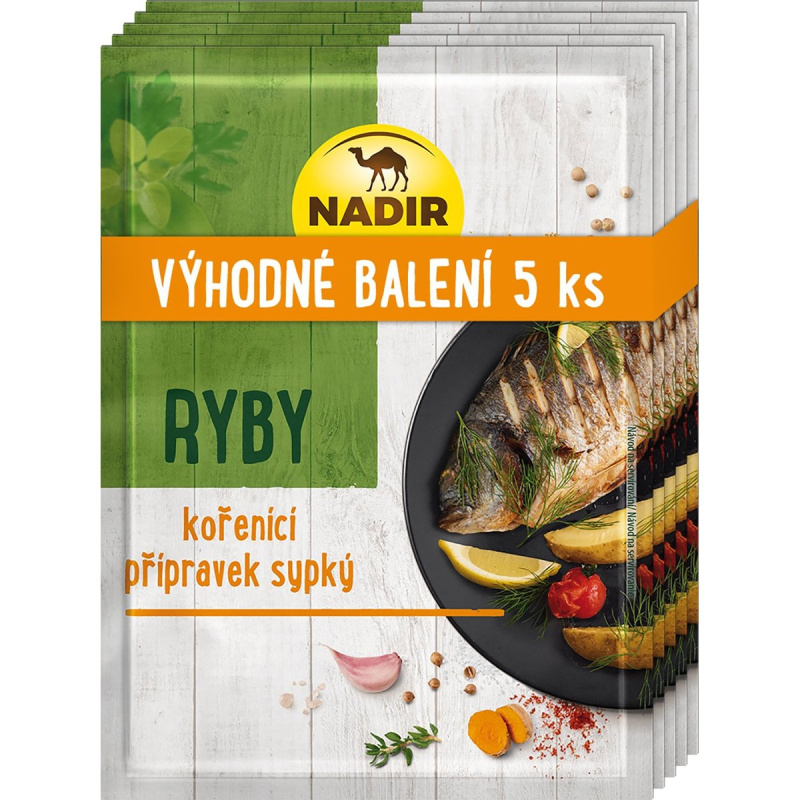 Nadir koření na ryby 5ks