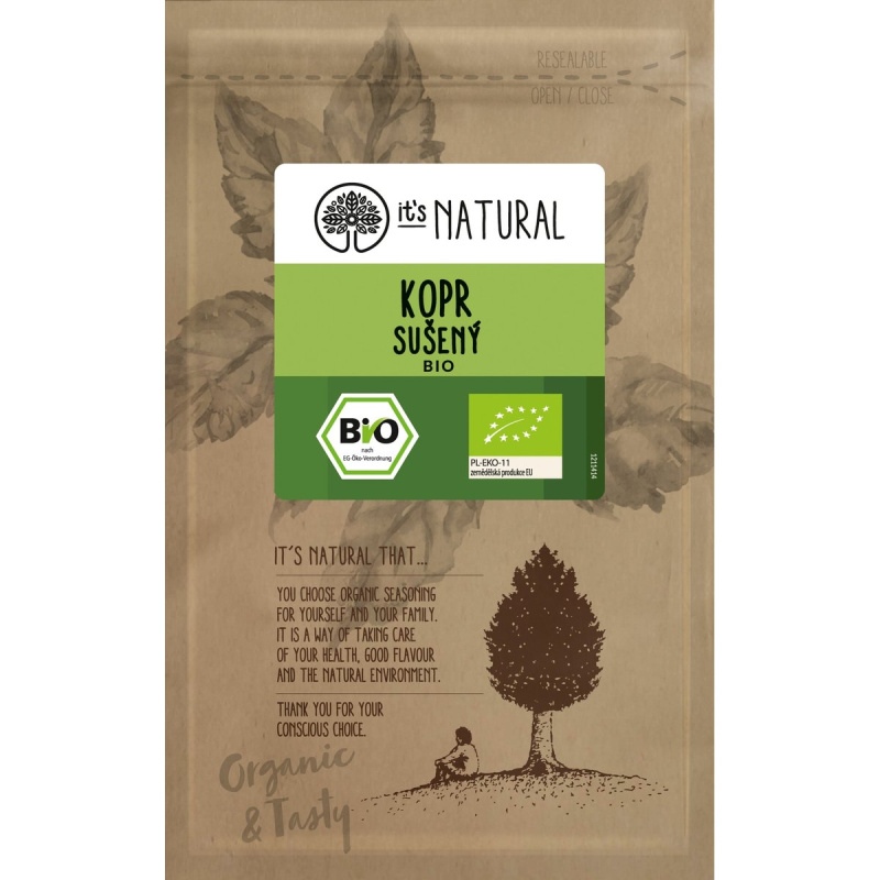 It´s Natural BIO Kopr sušený