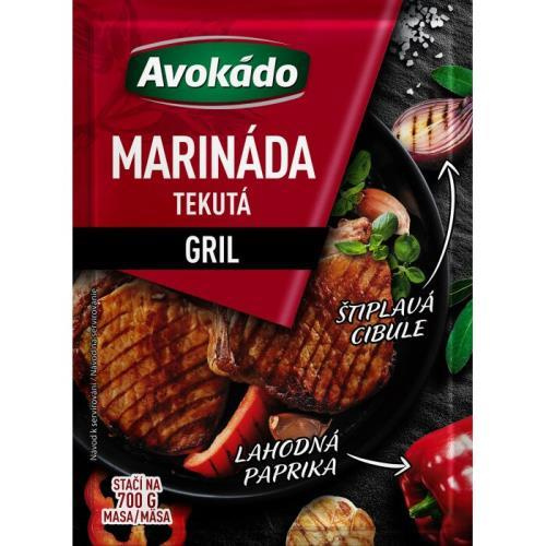 Avokádo Marináda gril