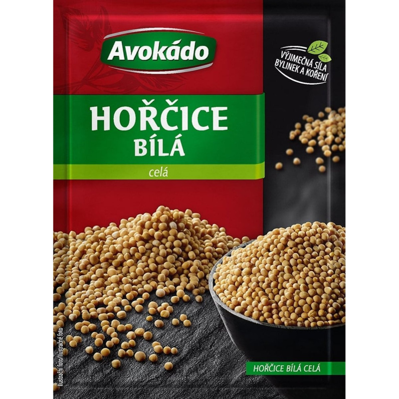 Avokádo Hořčice bílá celá koření