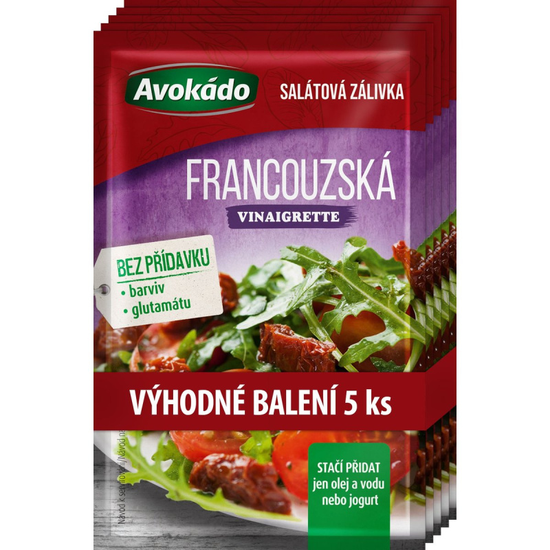 Avokádo Francouzská zálivka 5×8 g