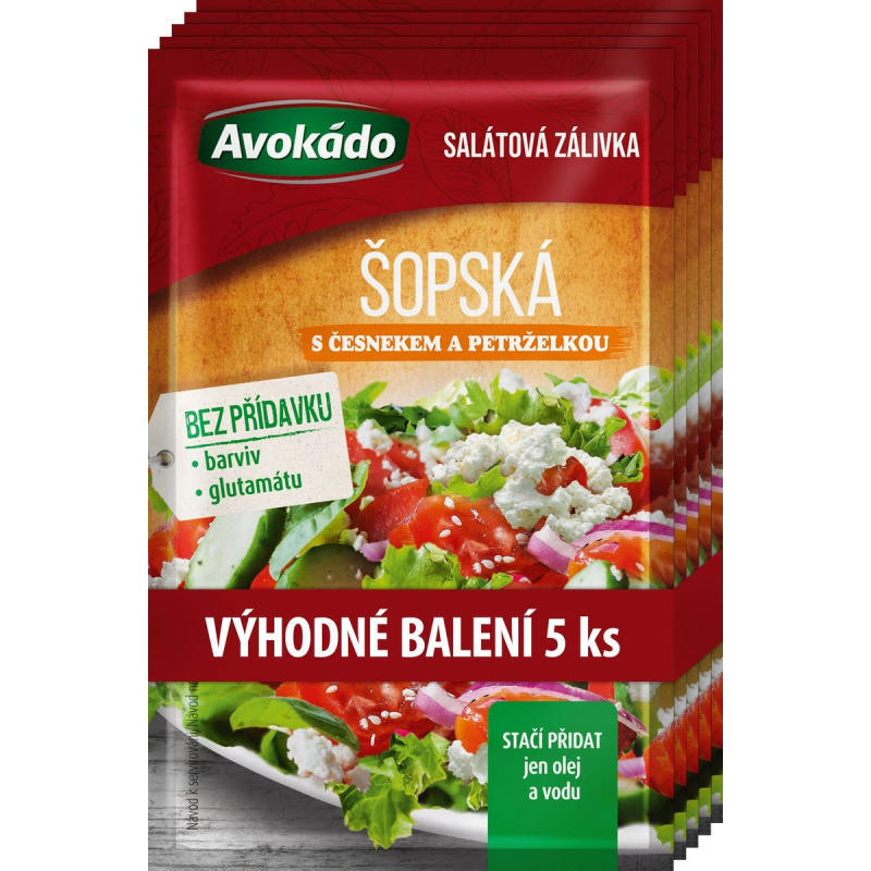Avokádo Šopská zálivka 5×8 g