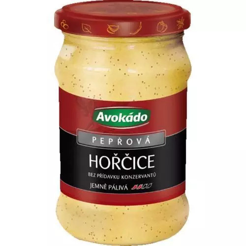 Avokádo Hořčice Pepřová