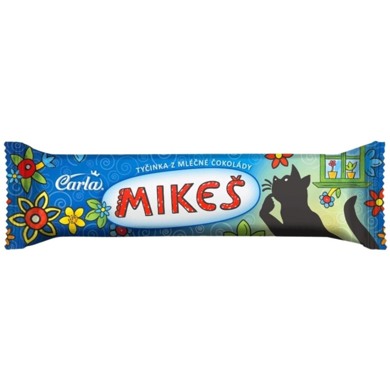 Carla Kocourek Mikeš Tyčinka z mléčné čokolády