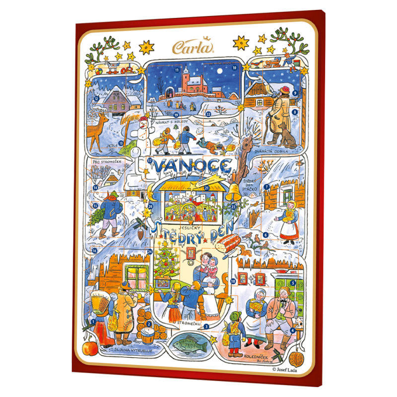 CARLA Adventní kalendář Lada 75 g