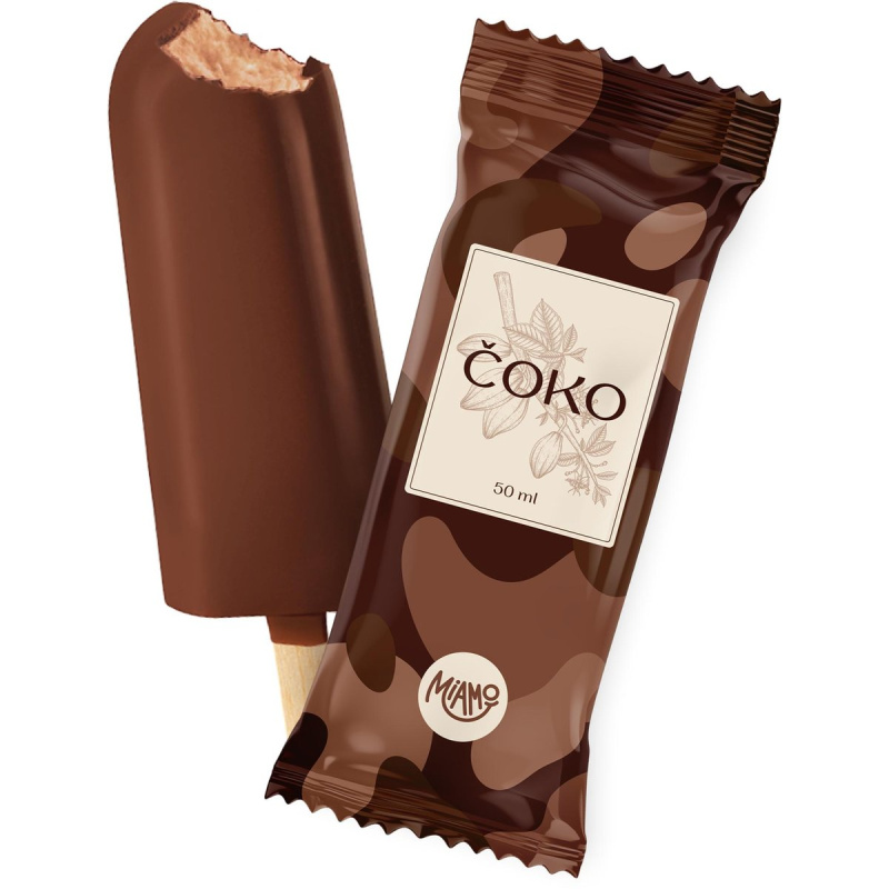Miamo Čoko nanuk v mléčné polevě