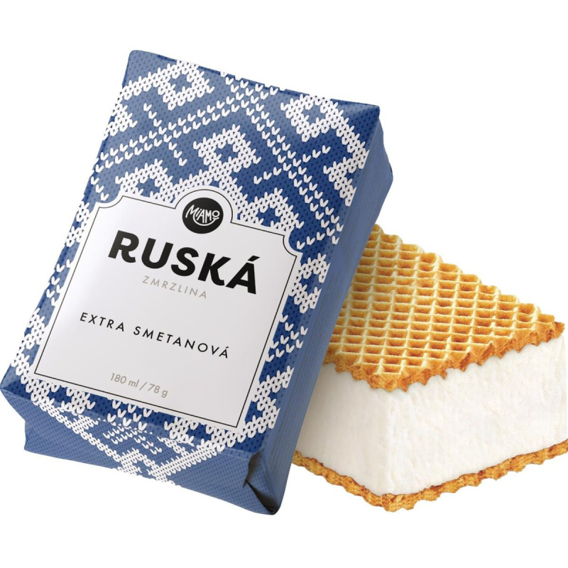 Miamo Ruská zmrzlina extra smetanová