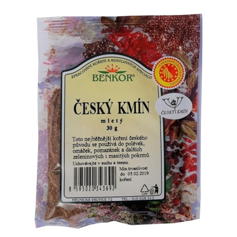 Benkor Český kmín mletý