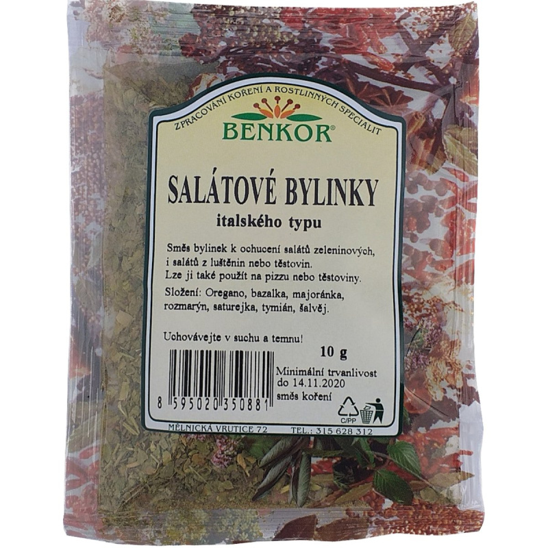 Benkor kořenící směs salátové bylinky