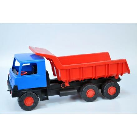 Teddies Auto Tatra 815 korba červená kabina modrá plast 75 cm
