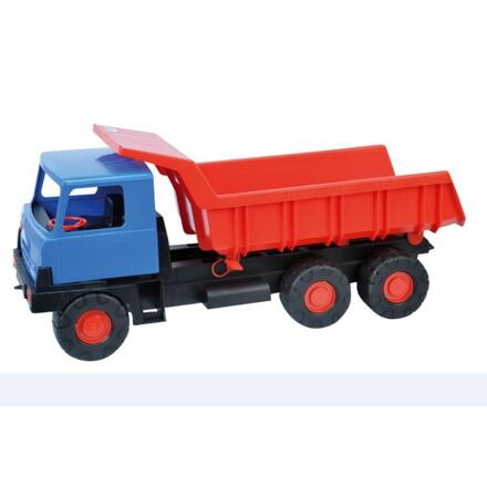 Teddies Auto Tatra 815 korba červená kabina modrá plast 75 cm