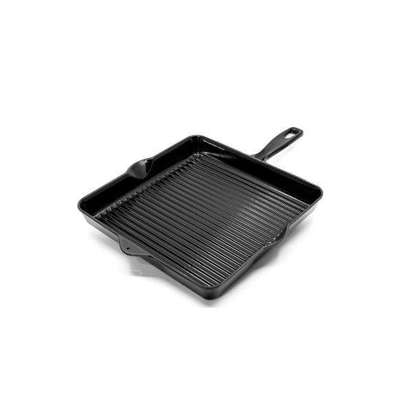 Litinová steak pánev hranatá Noral černá