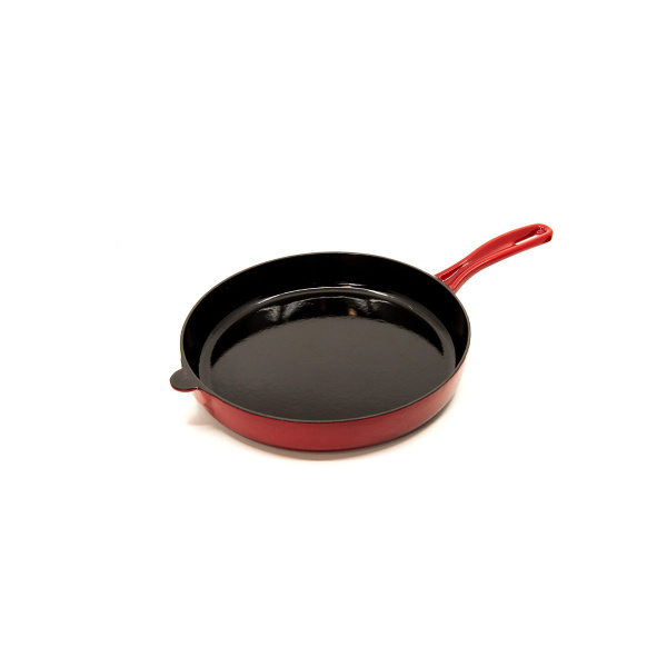 Litinová pánev kulatá Noral červená 28 cm