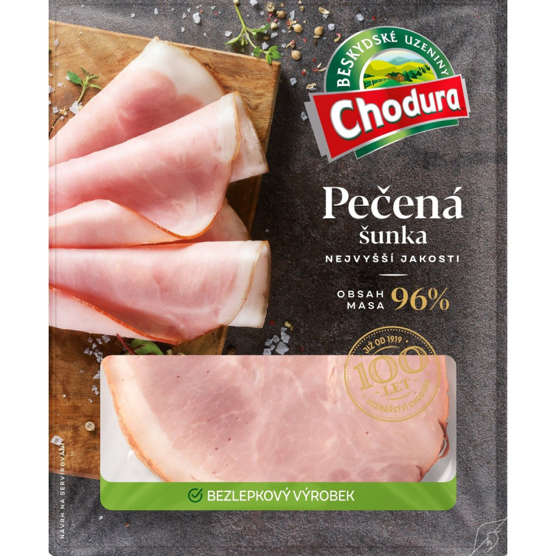 Chodura Pečená šunka s obsahem masa 96 %