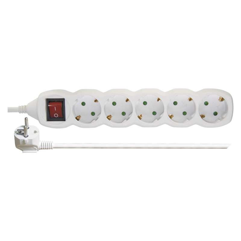EMOS P1522 PRODLUŽKA 5Z 2M S VYP. SCHUKO