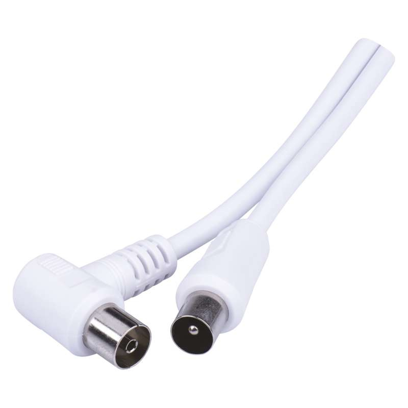 Kabel koaxiální anténní Emos 7,5 m úhlová