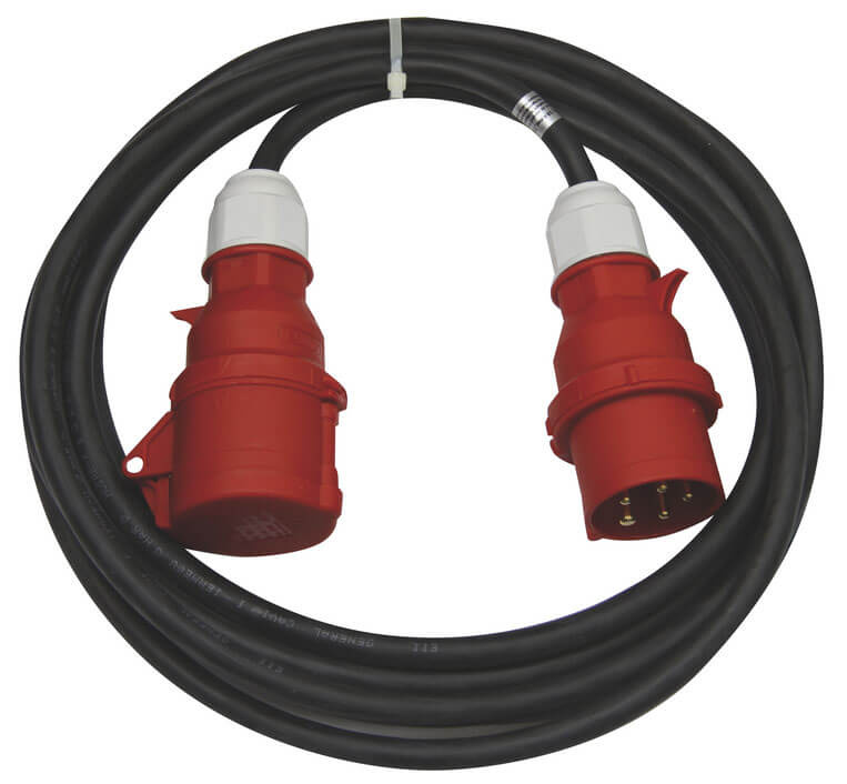 EMOS 3 fázový prodlužovací kabel 5x16A 25m