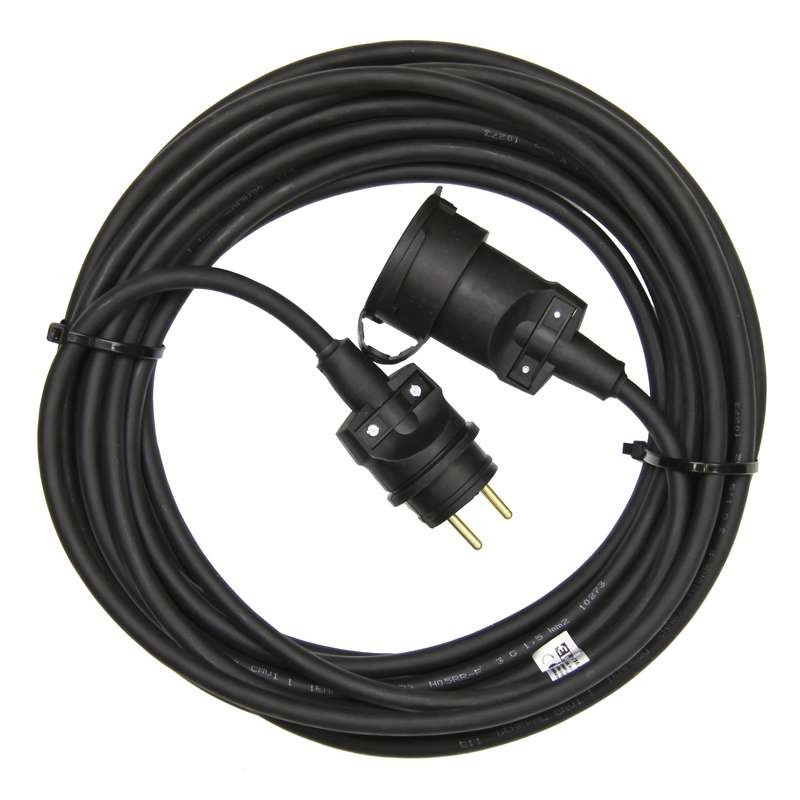 Kabel prodlužovací spojka Emos 25 m 1,5 mm2 IP 65