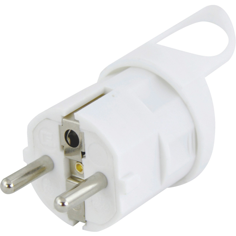 Emos Vidlice přímá pro pohyblivý přívod bílá