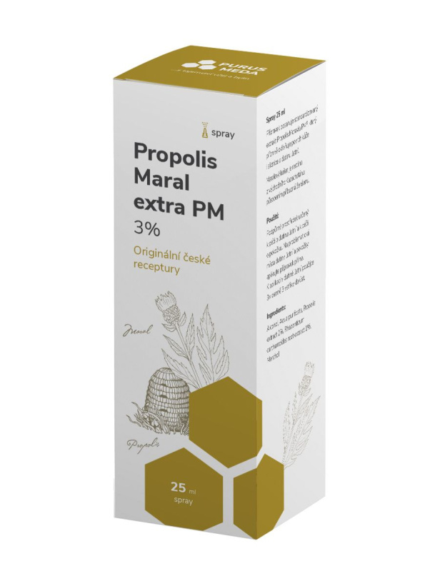 PURUS MEDA Propolis Maral ústní spray 25 ml