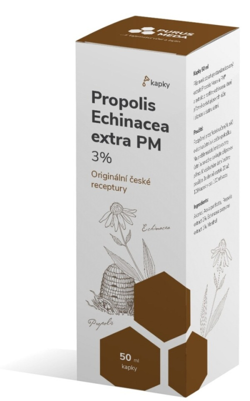 PURUS MEDA Propolis Echinacea extra 3% kapky 50 ml