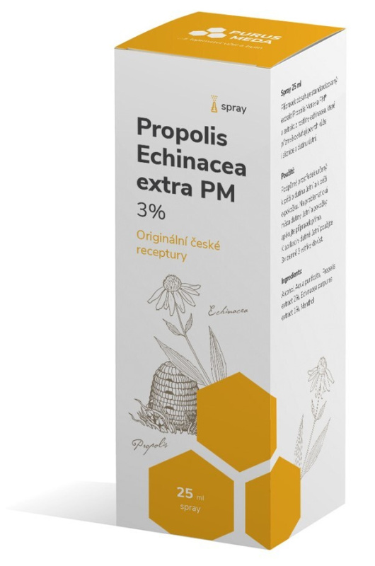 PURUS MEDA Propolis Echinacea extra 3% spray 25 ml