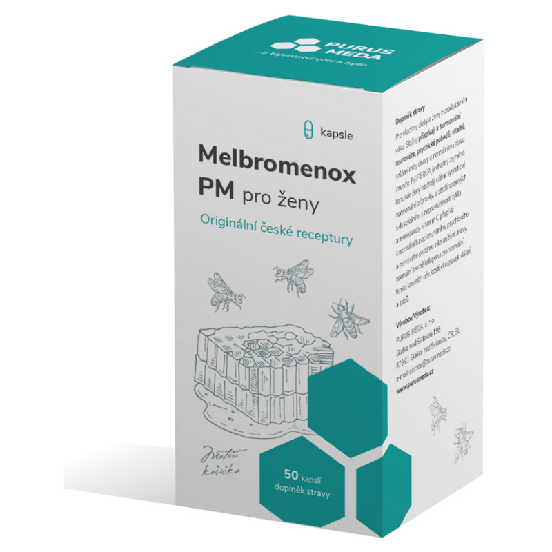 PURUS MEDA Melbromenox pro ženy 50 kapslí