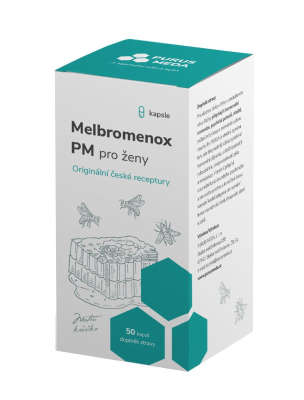 PURUS MEDA Melbromenox pro ženy 50 kapslí