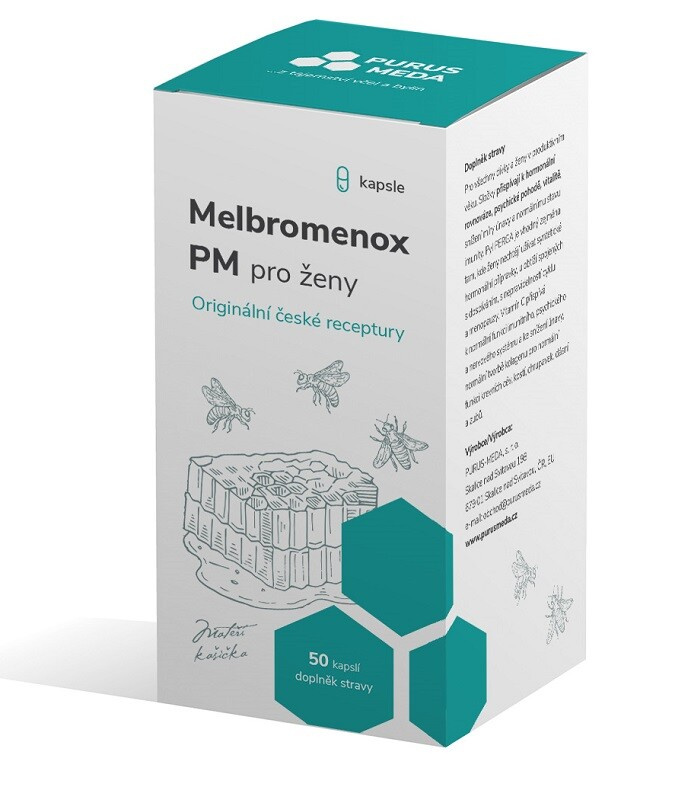 PURUS MEDA Melbromenox pro ženy 50 kapslí