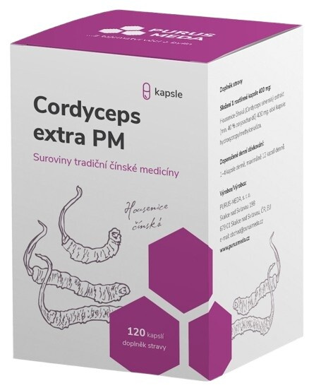 PURUS MEDA Cordyceps extra 120 kapslí