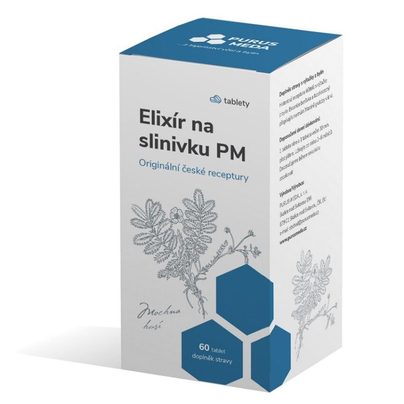 PURUS MEDA Elixír na slinivku 60 tablet