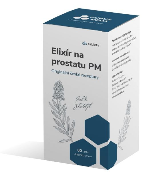 PM Elixír na prostatu 60 tablet
