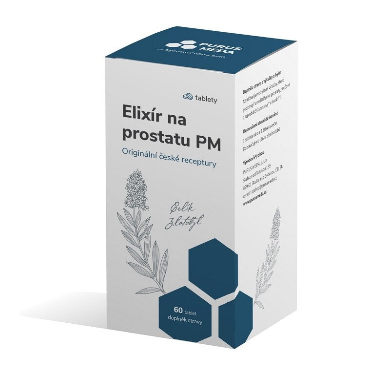 PM Elixír na prostatu 60 tablet