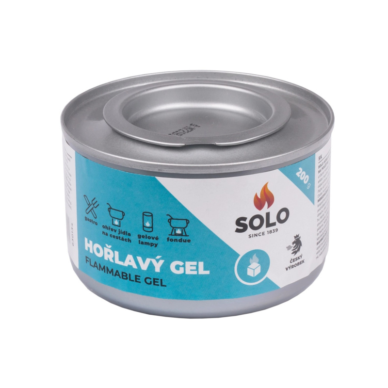 Solo hořlavý gel v plechovce 200 g