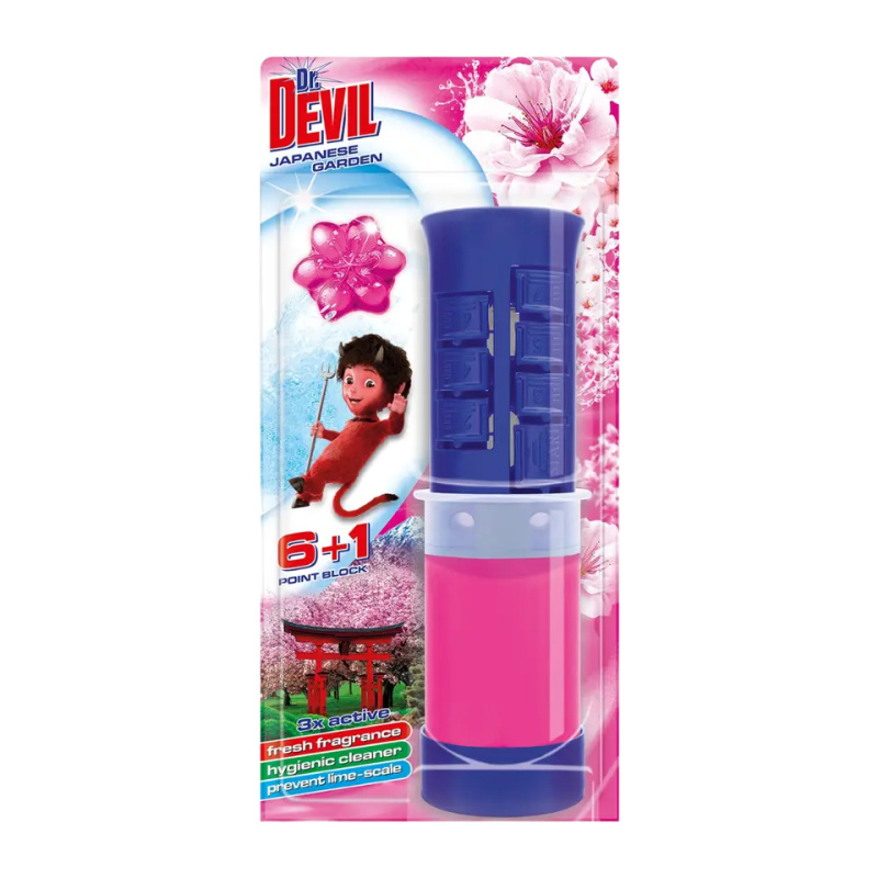 Dr.Devil 3in1 WC POINT BLOCK Japanese garden 45 ml