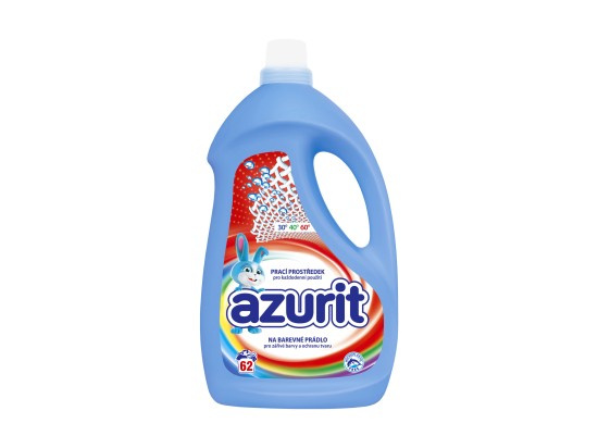 AZURIT Prací gel na barevné prádlo 62 praní 2,48 l