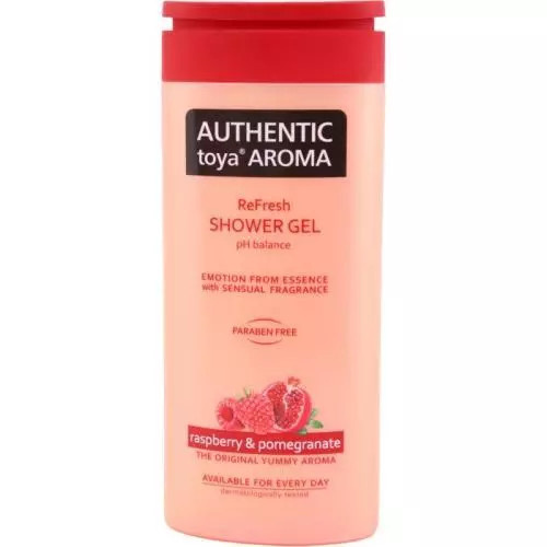 Authentic Toya Aroma sprchový gel raspberry pomegranate 400ML