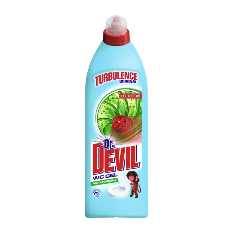 Dr. Devil Turbulence - wc gel - Natur fresh, 1 l