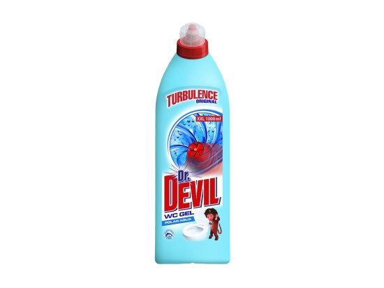 Dr. Devil Turbulence - wc gel - Polar aqua, 1 l