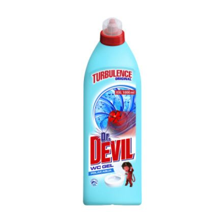 Dr. Devil Turbulence - wc gel - Polar aqua, 1 l