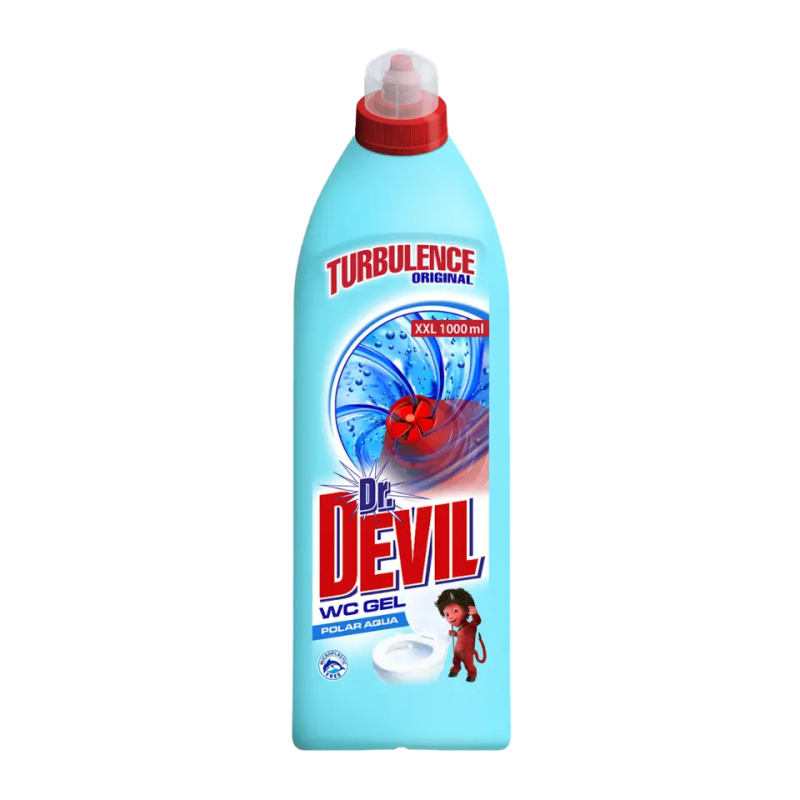 Dr. Devil Turbulence - wc gel - Polar aqua, 1 l
