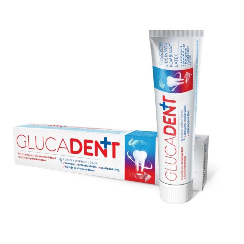 Glucadent Glucadent+ zubní pasta, 95 g