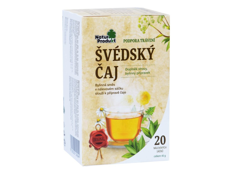 NATURPRODUKT Švédský čaj 20 x 2 g