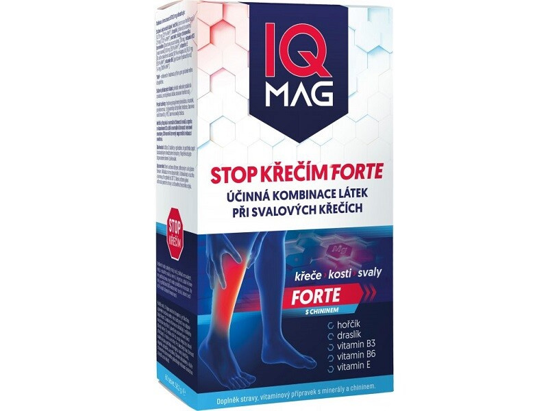 IQ MAG Stop křečím forte 60 tablet