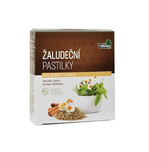 NATURPRODUKT Žaludeční pastilky 20 kusů