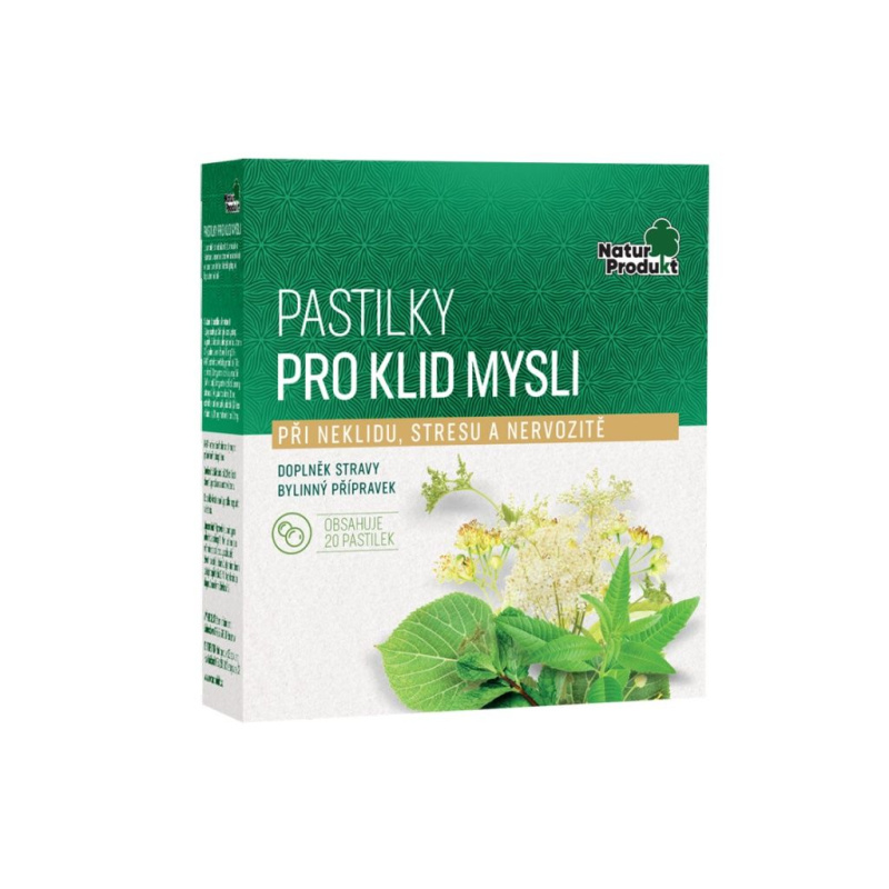 NATURPRODUKT Pastilky pro klid mysli 20 kusů