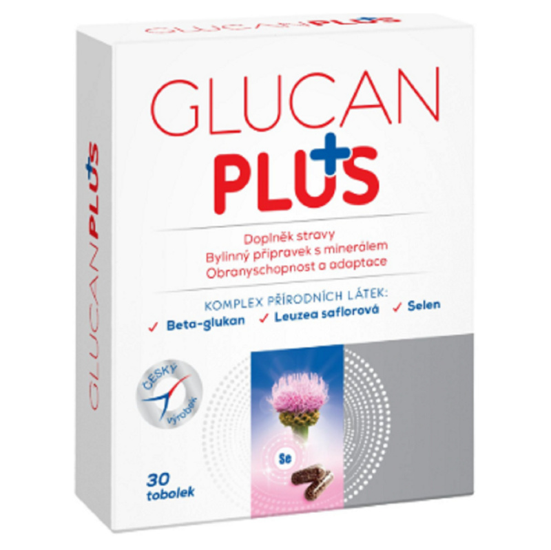 NATURPRODUKT Glucan plus, 30 kapslí
