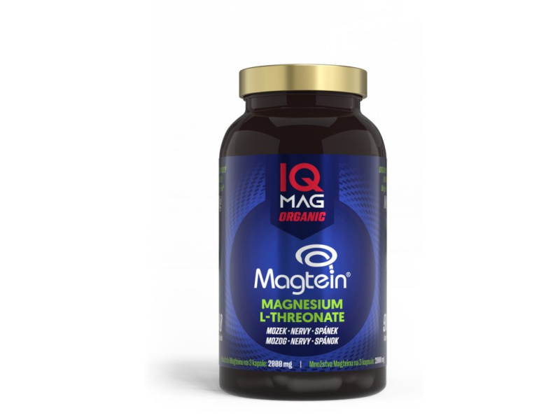 IQ Mag Organic Magnesium L-threonate 90 tobolek